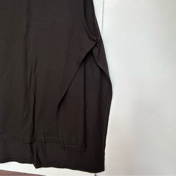 Express One Eleven Black Flowy Open Side Tank Top Size S - Picture 6 of 9